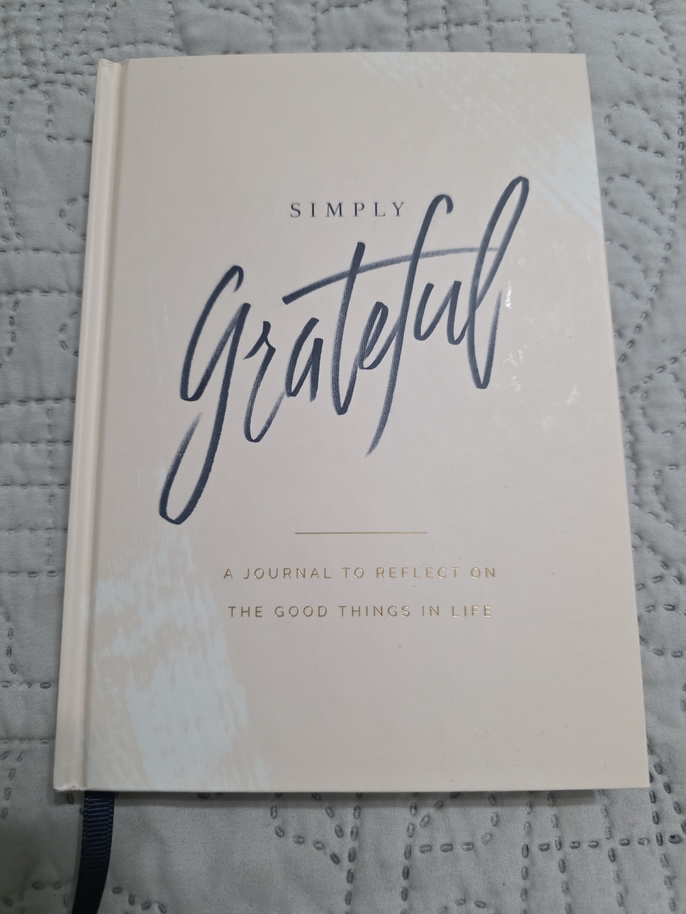 Simply Grateful Guided Journal - Hardcover Gratitude Notebook